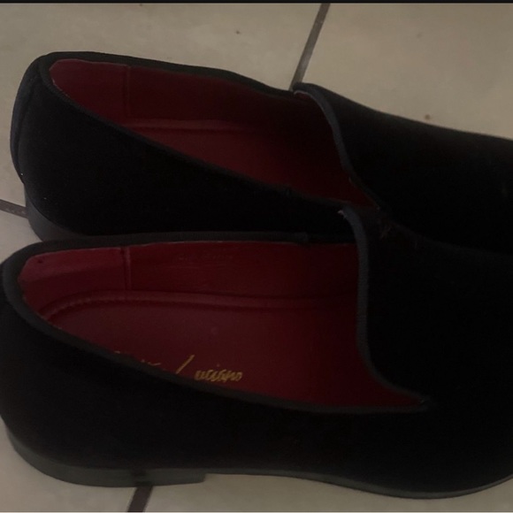 Medium shiny blue and black suit red and black suit - Picture 5 of 9